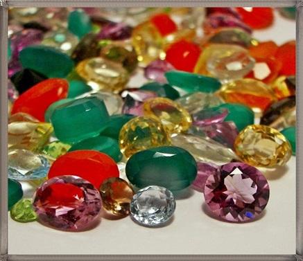 100 + Carats Mixed Gem Natural Loose Gemstone Mix Lot Wholesale Loose Mixed Gems